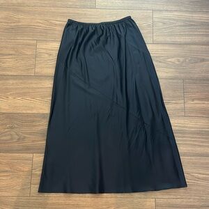 Eileen Fisher silk midi skirt